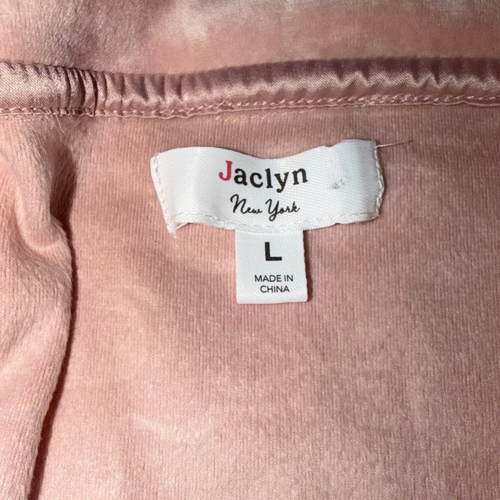 Peach Velvet Short Sleeve Button-Up Pajama Set - Picture 2 of 7